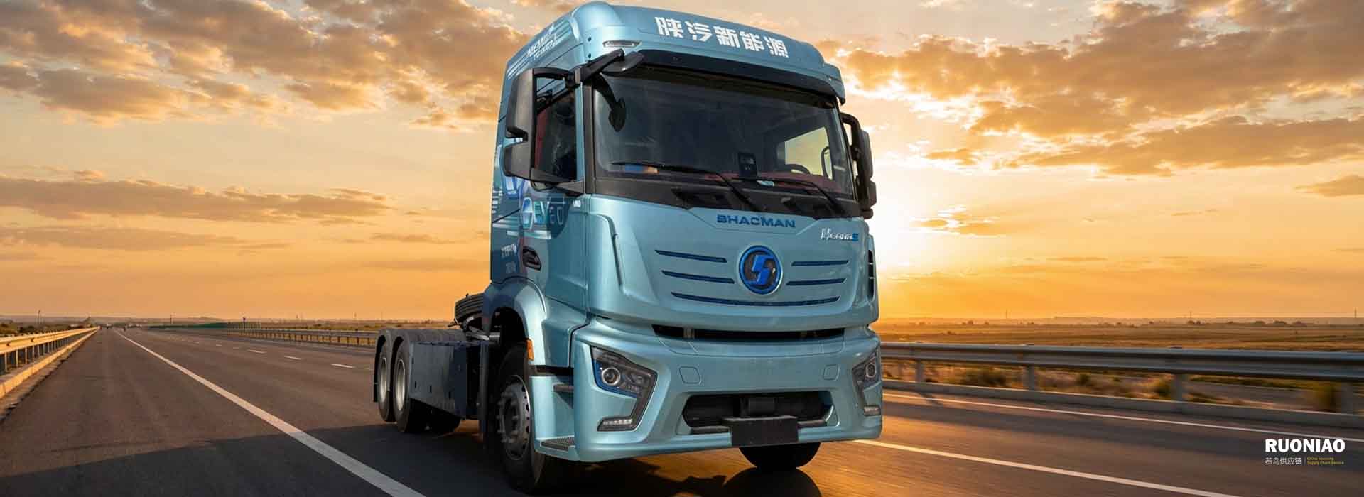 SHACMAN H6000E 6×4 Tractocamión Eléctrico — El Camión Pesado Verde para Logística de Media-Larga Distancia y Operaciones Portuarias