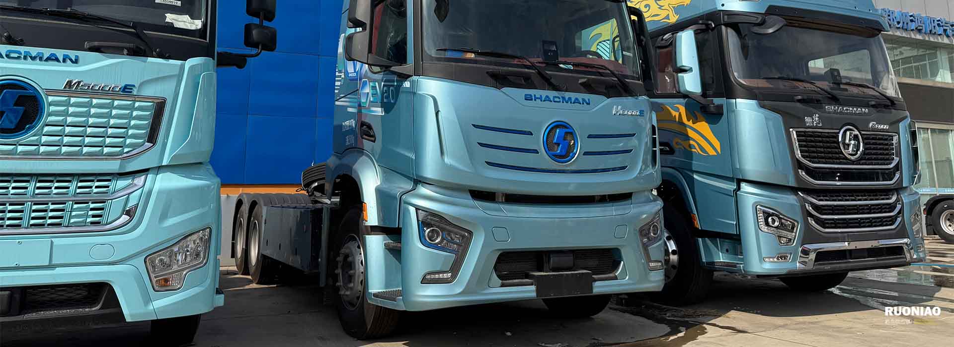 SHACMAN H6000E 6×4 Tractocamión Eléctrico — El Camión Pesado Verde para Logística de Media-Larga Distancia y Operaciones Portuarias