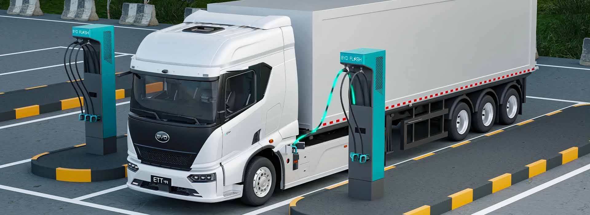Tractora Eléctrica ETT44 4x2: Potencia y Carga Rápida Megavatio Impulsan la Descarbonización y Eficiencia del Transporte por Carretera Europeo