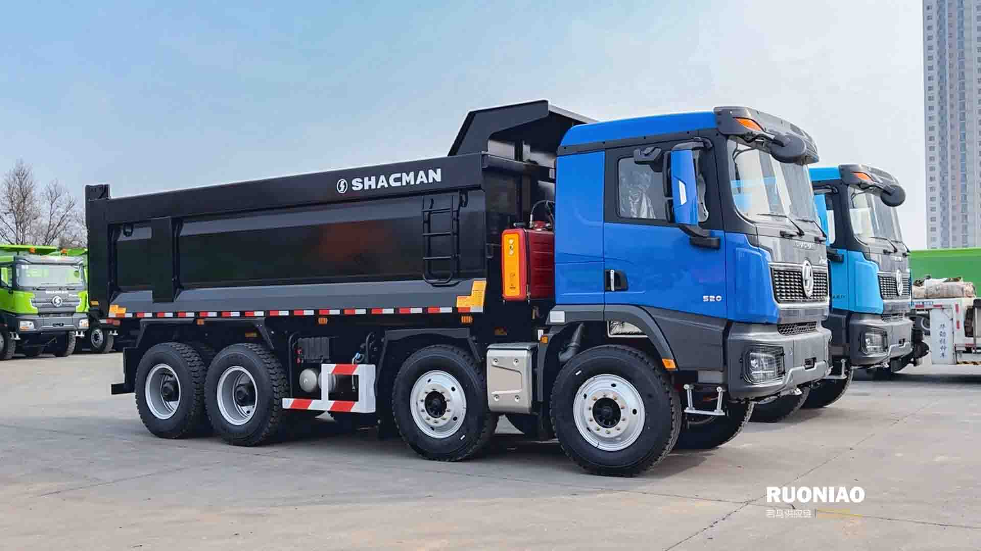 SHACMAN X5000 8×4 Camión Volquete 🇵🇪