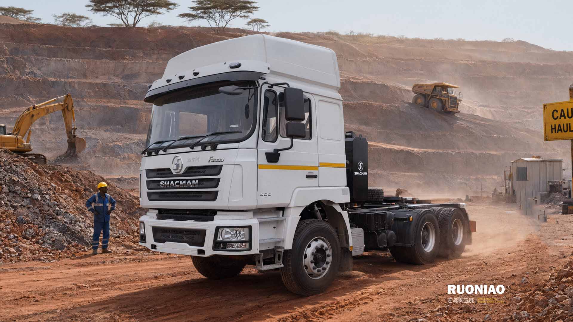 SHACMAN F3000 6×4 Tractora 🇿🇼