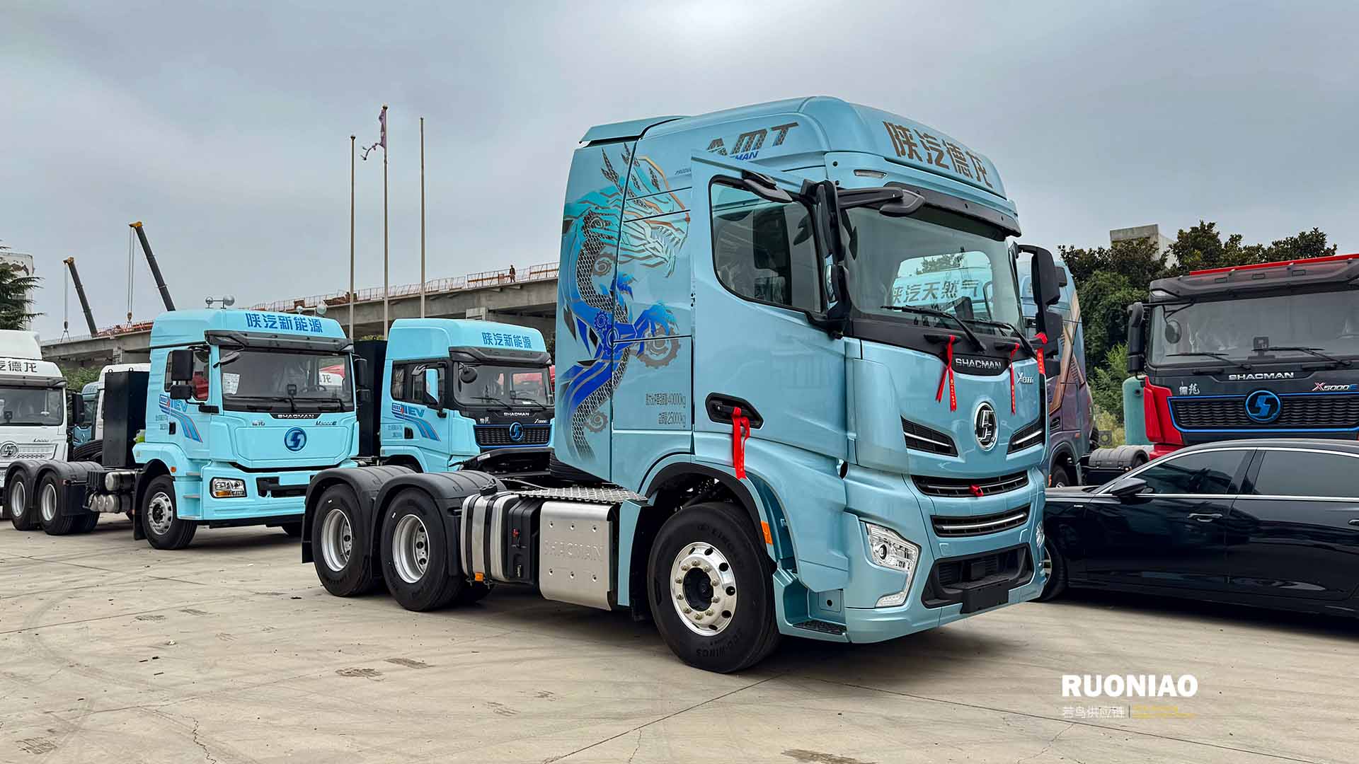 SHACMAN X6000 6x4 Tractora
